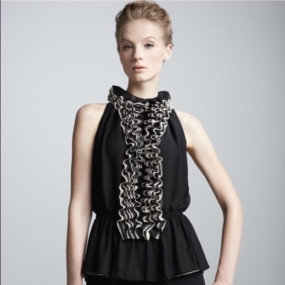 Robert Rodriguez NM+ Target Ruffled Sleeveless Top - Picture 3 of 4